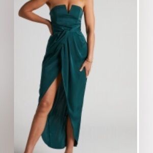 Showpo Midi Dress Emerald